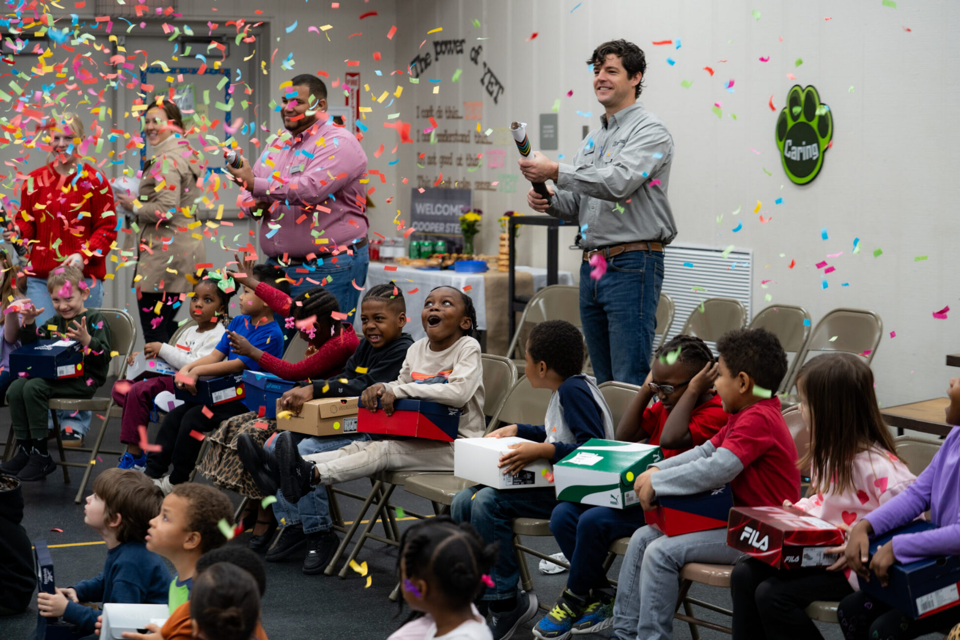 Reading Program Celebrates First Shoe Presentation in Childersburg