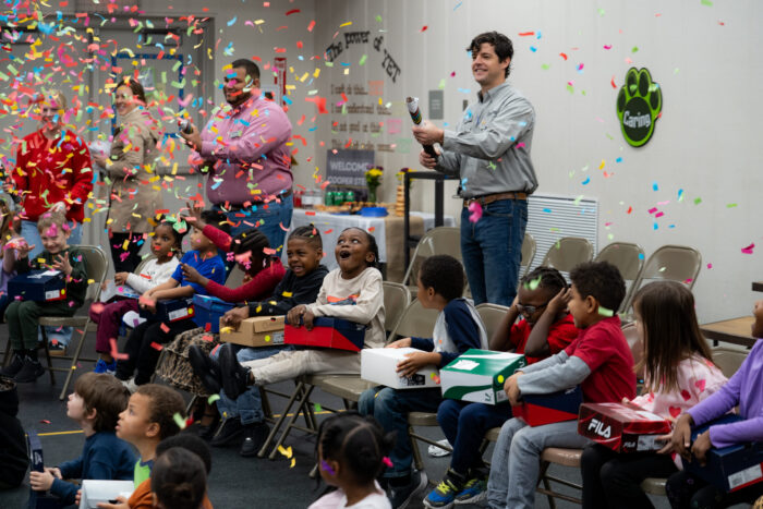 Reading Program Celebrates First Shoe Presentation in Childersburg